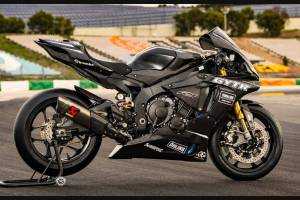 Lackierte Rennverkleidung Yamaha R1 2020 + Schrauben, Schnellverschlüsse -MXPCRV12770