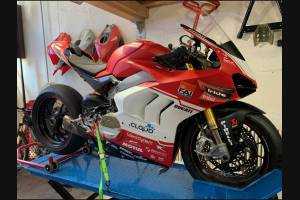 Carene Racing Verniciate Ducati Panigale V4 V4S 2020 - 2021 - MXPCRV12842