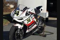 Carene racing Ducati 959 1299 Panigale verniciate + viti con gommino, ganci rapidi MXPCRV12853