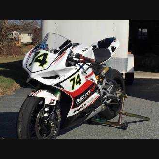 Carénages peinture Ducati 959 1299 Panigale + crochets rapides MXPCRV12853