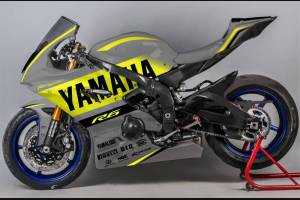 Yamaha R6 2017 - 2021 Verkleidungen Lackiert + Schrauben, Schnellverschlüsse MXPCRV12803