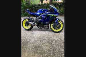 Yamaha R6 2017 - 2021 Complete and painted fairings + screws, fasteners MXPCRV12868
