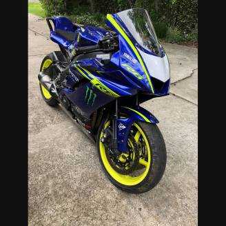 Yamaha R6 2017 - 2021 Complete and painted fairings + screws, fasteners MXPCRV12868