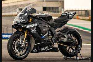 Lackierte Rennverkleidung Yamaha R1 2015 - 2019 + Schrauben, Schnellverschlüsse -MXPCRV12871