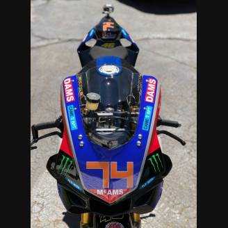 Carenado Racing Pintado Yamaha R1 2015 - 2019 + tornillos, tornillos rapidos -MXPCRV12873