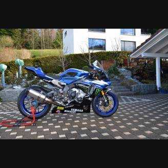 Painted Race Fairings Yamaha R1 2020 - 2021 + screws, fasteners -MXPCRV12876
