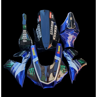 Carenado Racing Pintado Yamaha R1 2020 - 2021 + tornillos, tornillos rapidos -MXPCRV12876