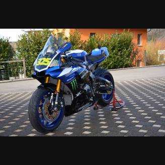 Carenado Racing Pintado Yamaha R1 2020 - 2021 + tornillos, tornillos rapidos -MXPCRV12876