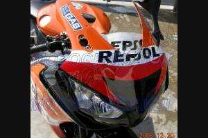 Lackierte Straße Verkleidung auf ABS kompatibel mit Honda Cbr 1000 2008 - 2011 - MXPCAV1796