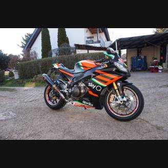 Carene stradali in abs verniciate compatibili con Aprilia RSV4 2009 - 2014 - MXPCAV12358