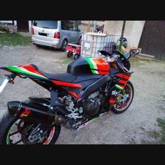 Carene stradali in abs verniciate compatibili con Aprilia RSV4 2009 - 2014 - MXPCAV12358