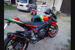 Carene stradali in abs verniciate compatibili con Aprilia RSV4 2009 - 2014 - MXPCAV12358