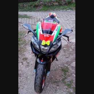 Carene stradali in abs verniciate compatibili con Aprilia RSV4 2009 - 2014 - MXPCAV12358