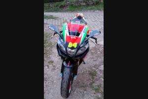 Carene stradali in abs verniciate compatibili con Aprilia RSV4 2009 - 2014 - MXPCAV12358