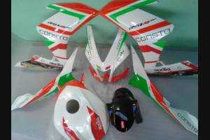 Carénages Abs Aprilia RSV4 peinture strett APR14 FRBL