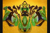 Lackierte Straße Verkleidung auf ABS kompatibel mit Kawasaki ZX6R 2007 - 2008 - MXPCAV1801