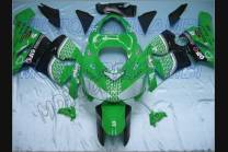 Painted street fairings in abs compatible with Kawasaki ZX6R 636 2005 - 2006 - MXPCAV1813