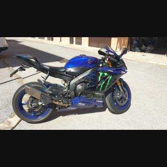 Painted street fairings in abs compatible with Yamaha R6 2017 - 2021 - MXPCAV12265