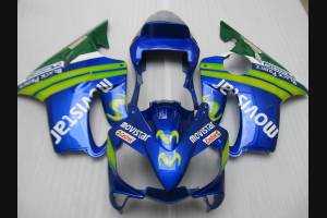 Lackierte Straße Verkleidung auf ABS kompatibel mit Honda CBR 600F 2001 - 2006 - MXPCAV1821