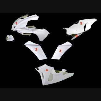 Race Package Yamaha R1 2020 - 2021 : Carénages + Crochets rapides + Vis - MXPCRD12712