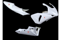 carenado Honda CBR 600 RR 2005 2006 race sin guardabarros - MXPCRD502