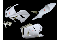 Race Package : Carénages + Crochets rapides + Vis - MXPCRD11581