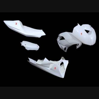 Race Package Kawasaki Zx6R 2009 - 2012 : racing fairings + Fasteners + Screws - MXPCRD11586
