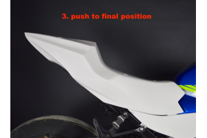 Suzuki Gsxr 1000 2017 - 2021 fairings in 5 Pieces without front fender - MXPCRD6973