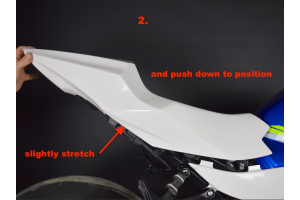 Coque arrière Suzuki Gsxr 1000 2017 - 2021 - MXPCRD6970