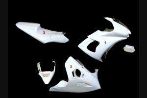 Verkleidungen ohne Kotflugel Yamaha R6 2003 - 2005 - MXPCRD575