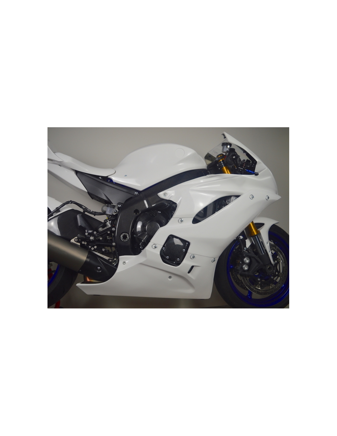 Yamaha R6 2017 2024 fairings in 5 Pieces without front fender