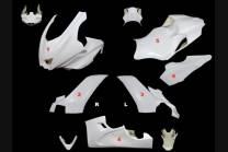 Yamaha R6 2017 - 2021 fairings in 5 Pieces without front fender - MXPCRD7006 2