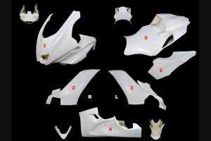 Carene Yamaha R6 2017 - 2021 senza parafango - MXPCRD7006