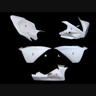 Race Package Yamaha R1 2009 - 2014 : racing fairings + Fasteners + Screws - MXPCRD11593