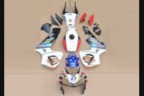 Lackierte Straße Verkleidung auf ABS kompatibel mit Honda CBR 600 RR 2003 - 2004 - MXPCAV11554