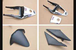 Painted street fairings in abs compatible with Honda CBR 600 RR 2003 - 2004 - MXPCAV11554