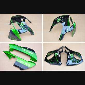Carenados en abs pintados para la calle compatible con Honda CBR 600 RR 2005 - 2006 - MXPCAV12935