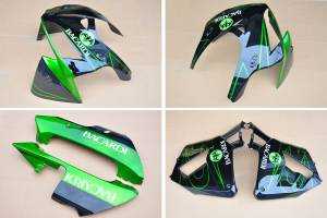 Carenados en abs pintados para la calle compatible con Honda CBR 600 RR 2005 - 2006 - MXPCAV12935