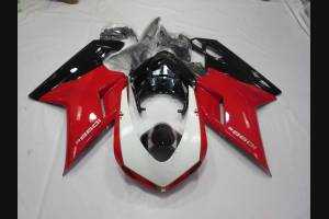 Lackierte Straße Verkleidung auf ABS kompatibel mit Ducati 848 1098 1198 - MXPCAV1848