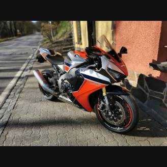Painted street fairings in abs compatible with Honda Cbr 1000 2017 - 2019 - MXPCAV7382