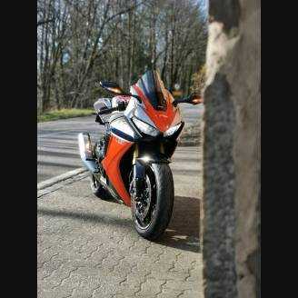 Lackierte Straße Verkleidung auf ABS kompatibel mit Honda Cbr 1000 2017 - 2019 - MXPCAV7382