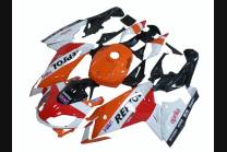 Lackierte Straße Verkleidung auf ABS kompatibel mit Aprilia RS 125 2006 - 2010 - MXPCAV12986