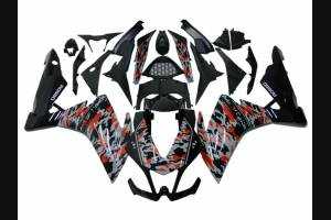 Painted street fairings in abs compatible with Aprilia RSV4 2009 - 2014 - MXPCAV12994