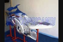 Carene stradali in abs verniciate compatibili con Yamaha R6 1999 - 2002 - MXPCAV1854