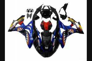 Carene stradali in abs verniciate compatibili con BMW S 1000 RR 2009 - 2014 - MXPCAV12083
