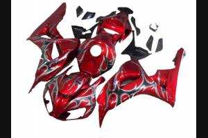 Painted street fairings in abs compatible with Honda Cbr 1000 2006 - 2007 - MXPCAV12154