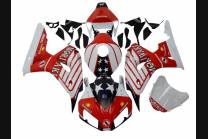 Painted street fairings in abs compatible with Honda Cbr 1000 2006 - 2007 - MXPCAV13081