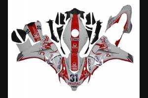 Painted street fairings in abs compatible with Honda Cbr 1000 2008 - 2011 - MXPCAV13092