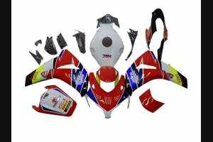 Lackierte Straße Verkleidung auf ABS kompatibel mit Honda Cbr 1000 2008 - 2011 - MXPCAV13092