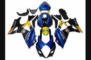 Painted street fairings in abs compatible with Suzuki Gsxr 1000 2007 - 2008 - MXPCAV11468
